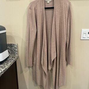 Barefoot Dreams Cozy Tan Cardigan